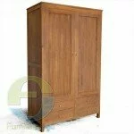 Lemari Pakaian Minimalis Jati kode ( TFI 287 )